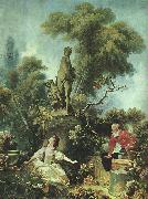 Jean-Honore Fragonard The Meeting oil painting picture wholesale